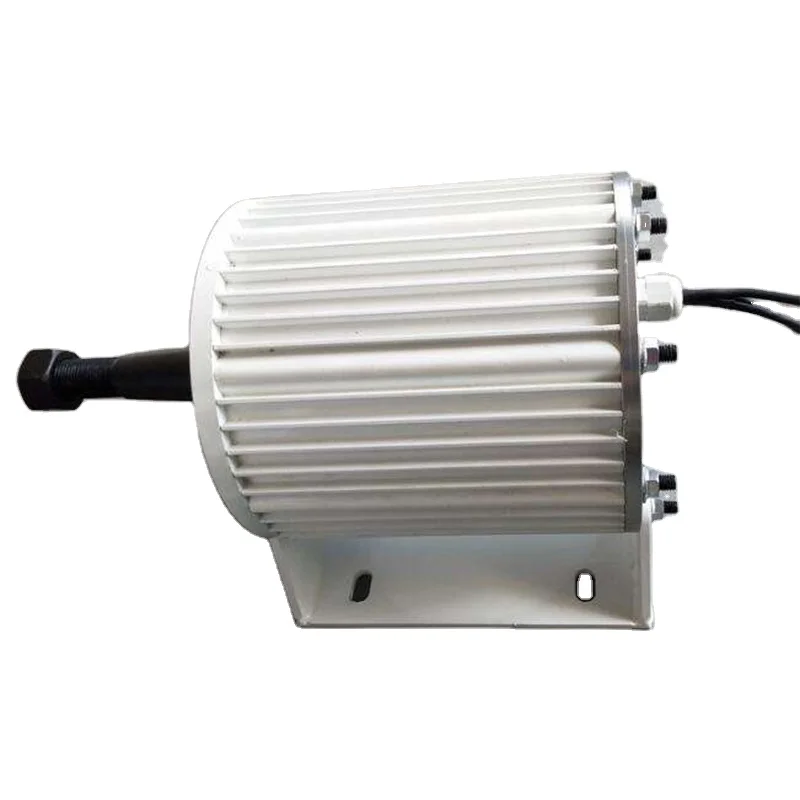 1000W Free Electricity Low Torque 1KW Permanent Magnet Synchronous Wind Generator with Mounting Base