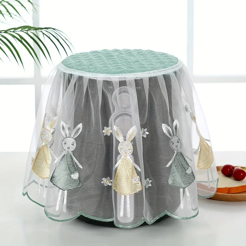 

1pc Air Fryer Dust Cover Lace Fabric Cover Suitable Dust Cover Electric Rice Pot For Laundry Kitchen Appliances Dust