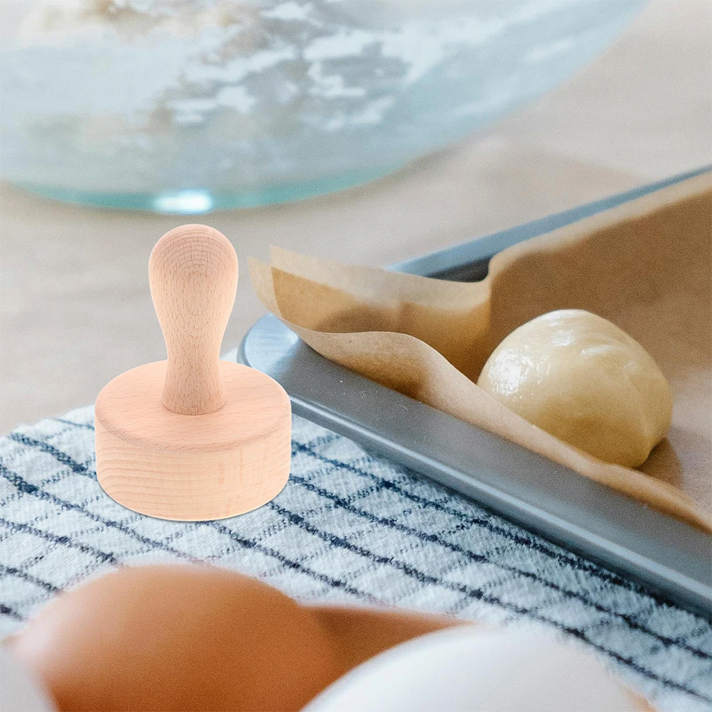 

2pcs Live Bottom Pie Plate Tart Mold Cake Cookie Press Wood Tamper Tool Round Design Removable Bottom Baking Tools Kitchen