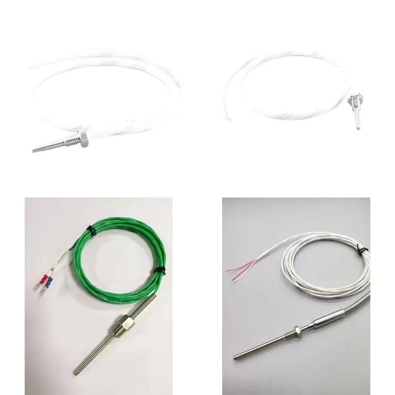 High Precision PT100 RTD Temperature Sensor with 3-Wire Configuration for Accurate Temperature Control