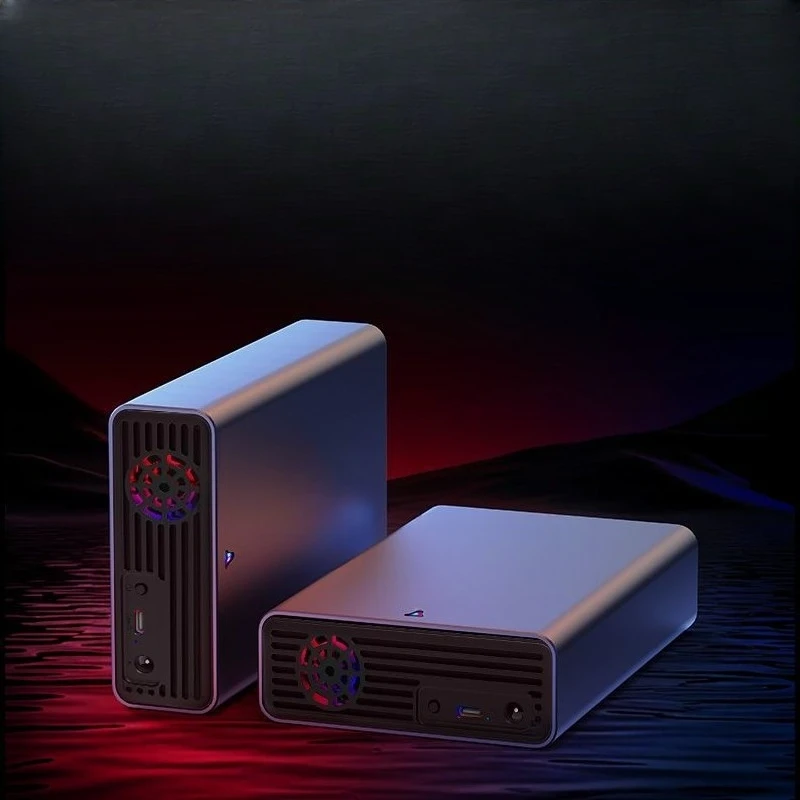 

Colorful breathing light hard disk large capacity desktop external computer