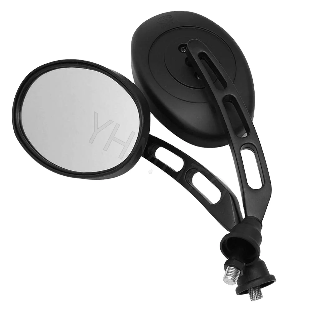 

Motorcycle Frame & Body Parts 360 Degrees Rotated Side Mirrors Rear View Rearview Bar End Spiegel For Harley Scooters Motorrad