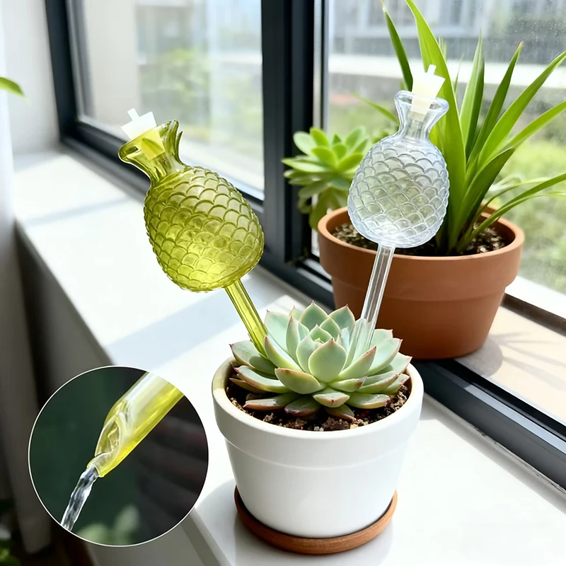 آلة سقي الأناناس الأوتوماتيكية بالكامل، آلة سقي ذاتية للنباتات الخضراء الكسولة، ري بالتنقيط صديق للبيئة، GA #2