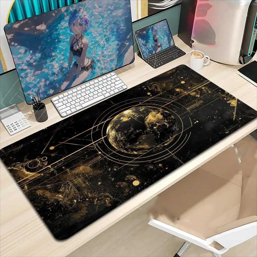 

XXL Mouse Pad Mouse Pad Large Computer Office Game Table Mats Rubber Anti-slip Gaming Keyboard Mousepads Long Desk Pads