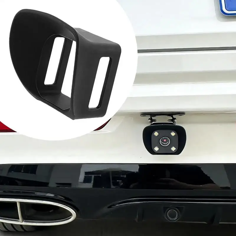 Universal Car Rear Camera Rain Cover Non Slip Silicone Backup Camera Dust Proof Guard for Daily Commuting Use