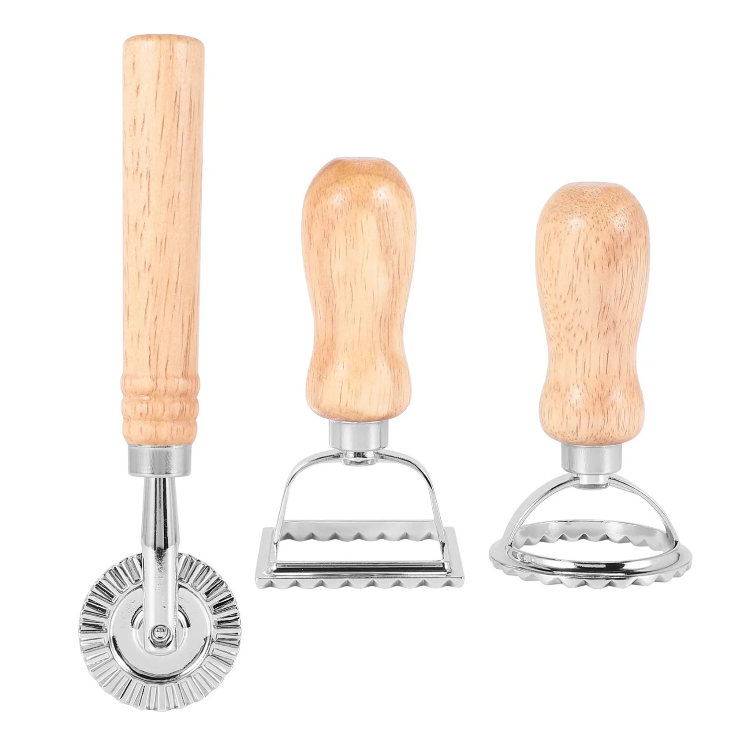 Gnocchi Board Set Italian Pasta Making Tools Ravioli Stamp Cutter for Homemade Cavatelli Garganelli Fettuccine Pasta Maker