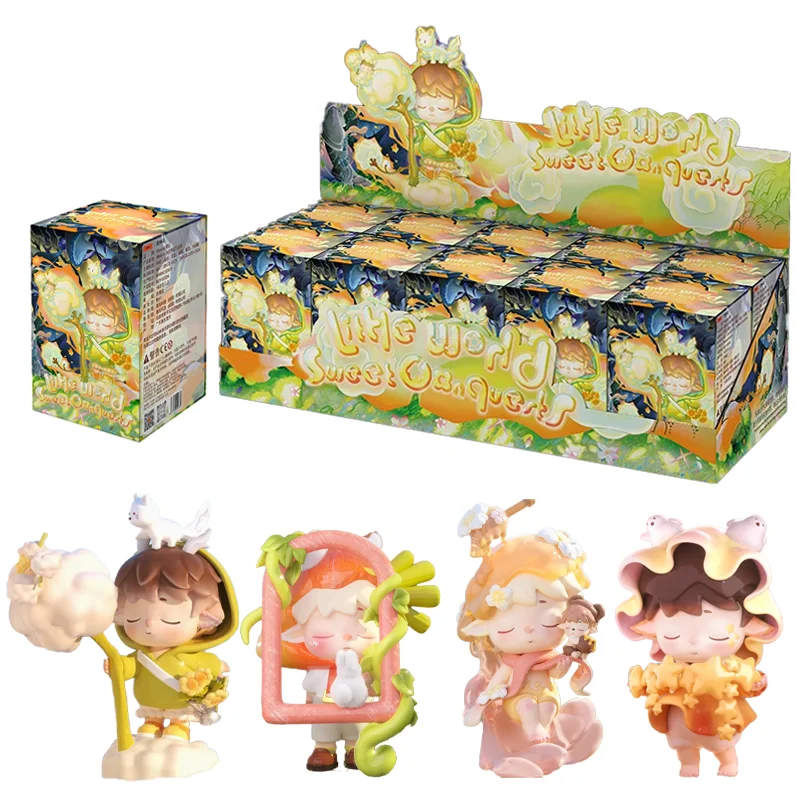 

Official Genuine Heyone MIMI Little World Sweet Conquests Series Blind Box Cute Action Figure Mystery Box Cartoon Decor Toy Gift