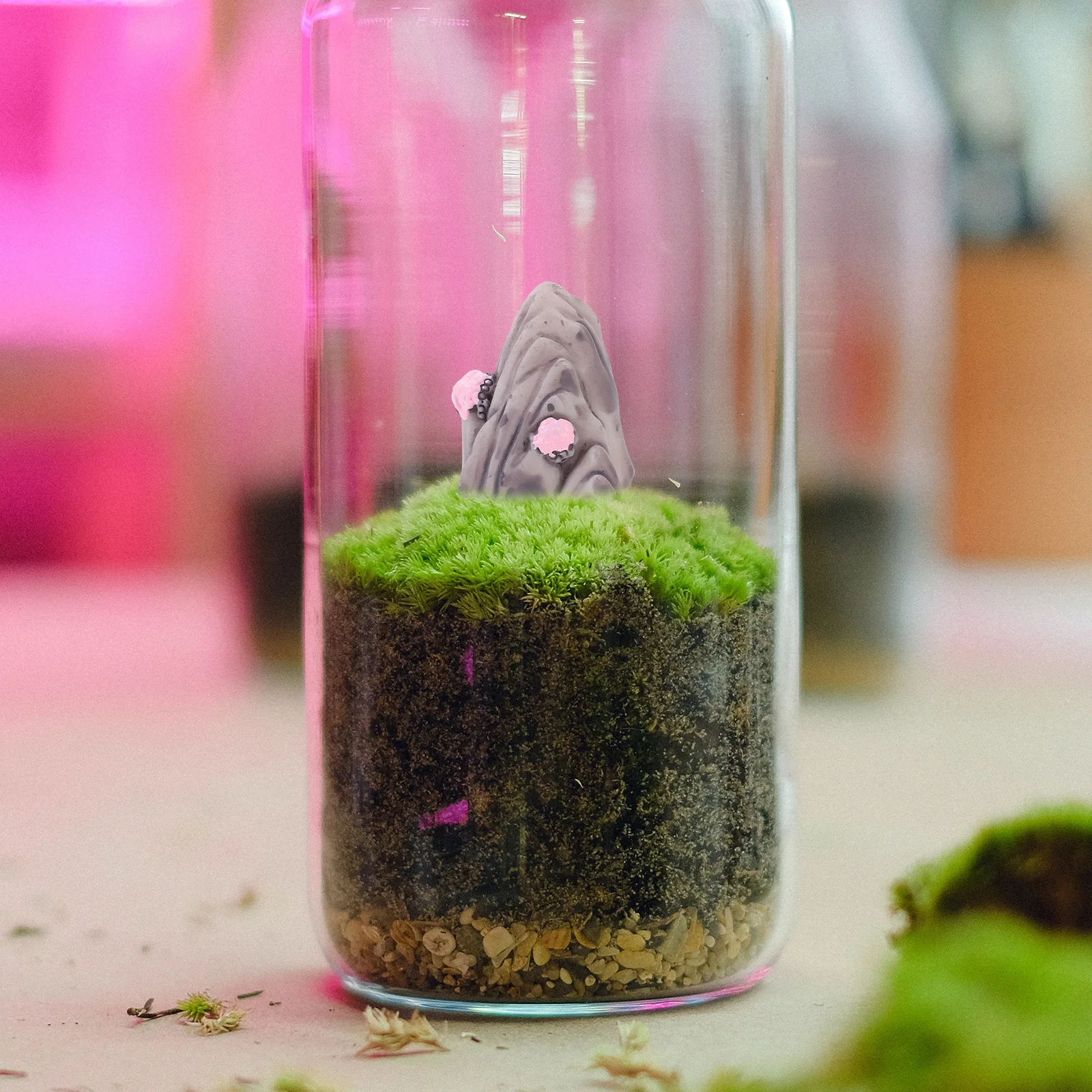 

12Pcs Fish Tank Resin Mountains Decorative Aquarium Landscape Ornaments Durable Safe for Mini Resin Mountain