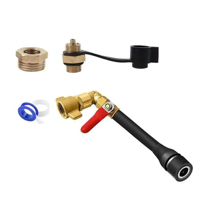 FYBL-Gas Tank Cylinder Set Air Intake Pipe Valve Connector Air Storage Cylinder With Adjusting Switch For Trucks