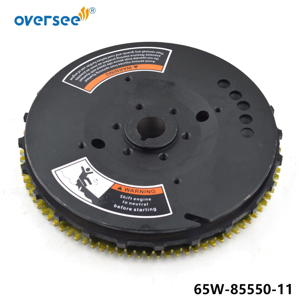 Oversee 65W-85550-11 Electrical Rotor Flywheel For Yamaha Parsun 4T 20HP 25HP 40HP Outboard Motor F25-05150000W F40-05180000W