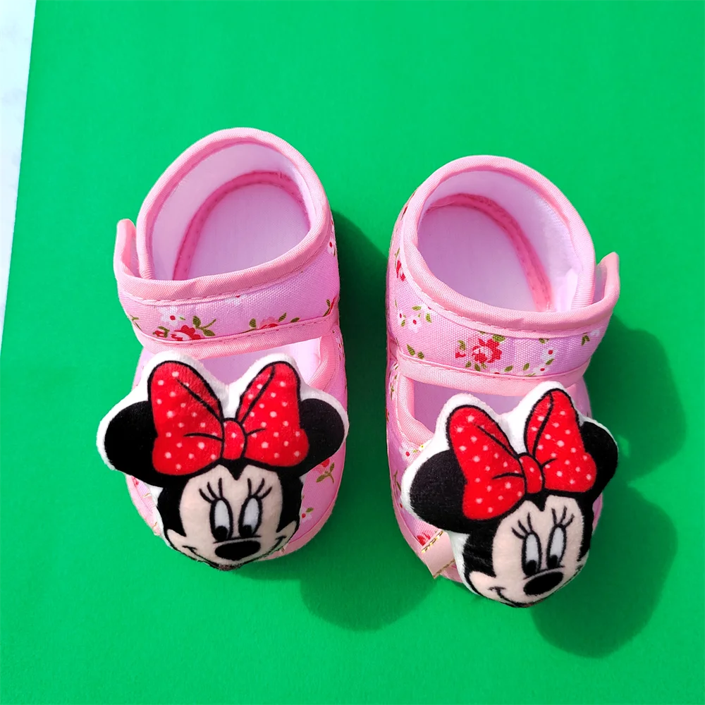 Minnie Mouse Love Cute summer Fun baby crawlers Toddler\'s cotton shoes hat suit onesies Funky newborn tights Baby baby supplies