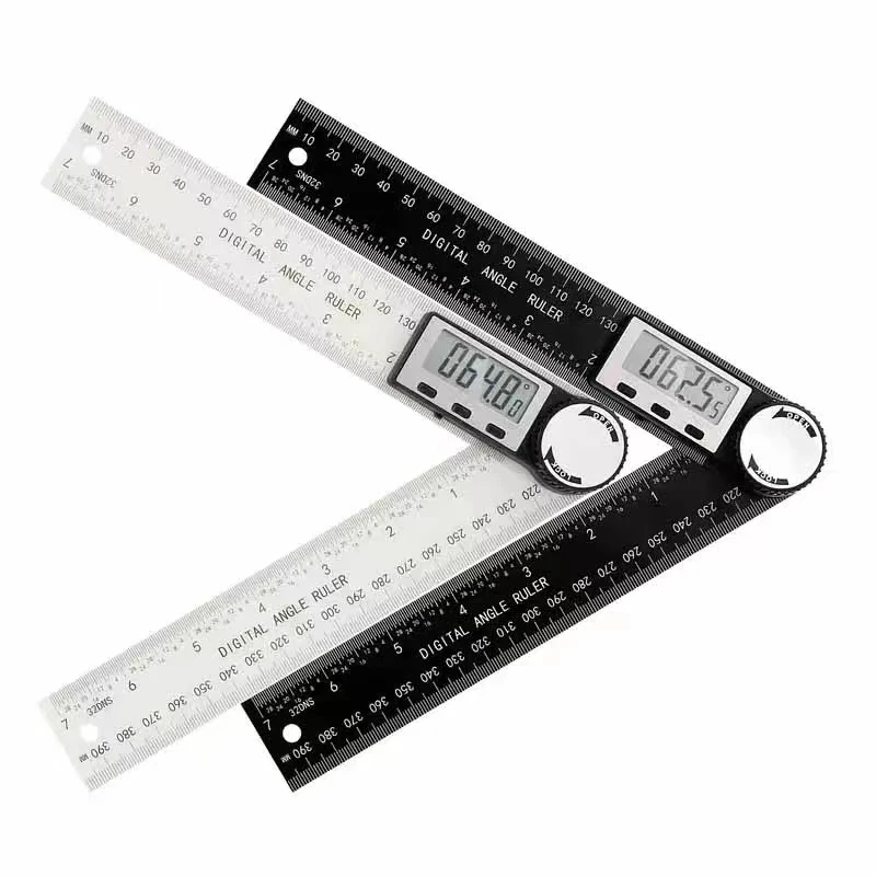 Digital Protractor Angle Ruler 360 ° Digital Angle Ruler Electronic Goniometer Protractor Angle Finder Gauge Measuring Tool