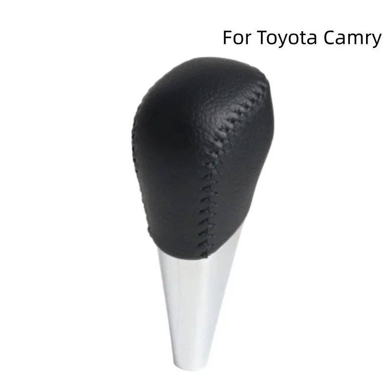

for Leather Stitching Gear Head for Toyota Camry Highlander Rav4 - Shift Hand with Gear Lever Ball Head Accessory