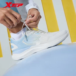 Xtep Running Shoes For Women 2024 Spring Non-Slip Women's Sports Shoes Stability Rebound Cushioning Soft Sneakers 876118110065