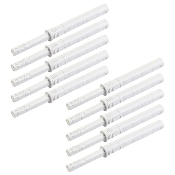 5/10 stuks Push-to-Open deurvergrendelingen, verborgen zachte deurdempers, push-deuropeners, push-touch release kastslot voor lade