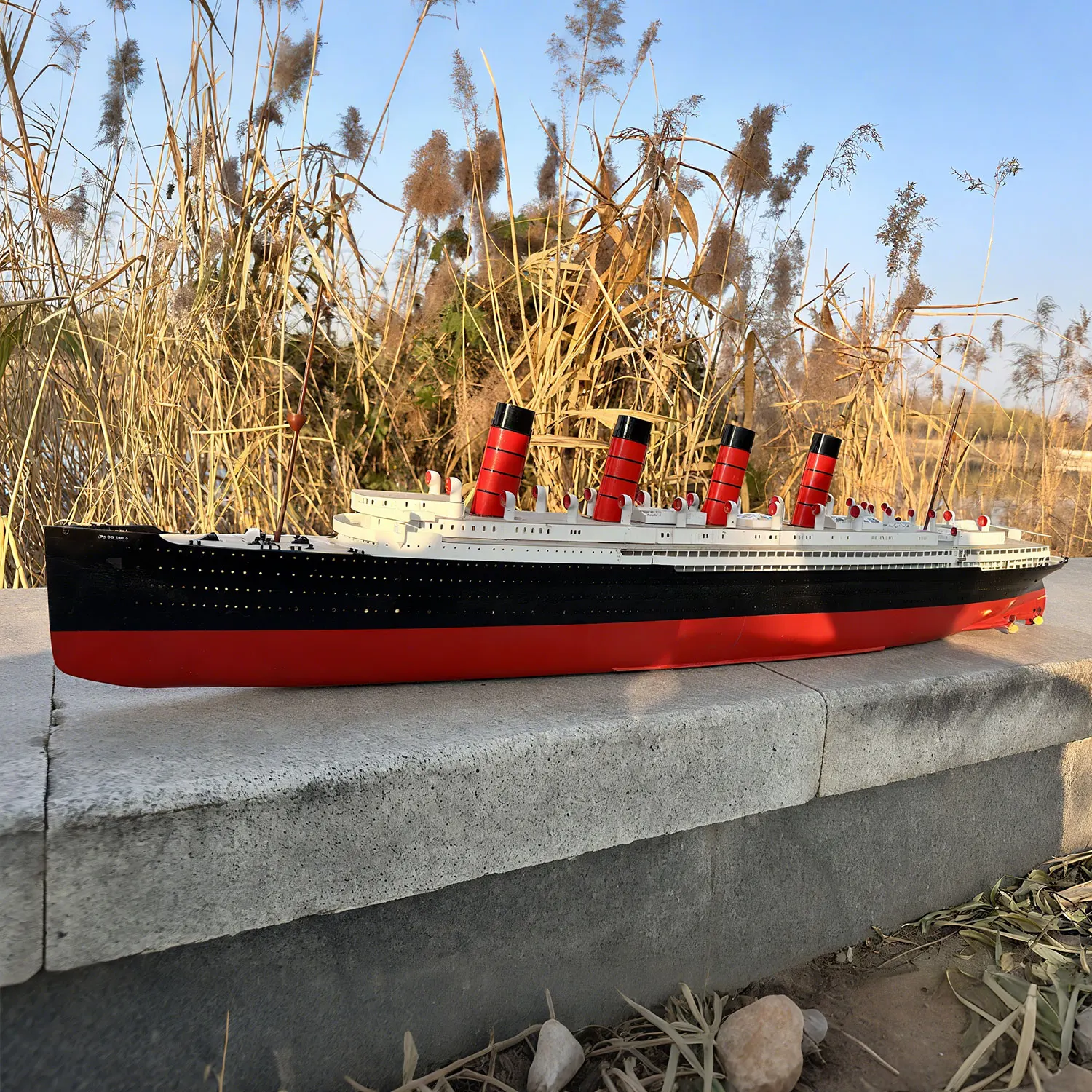 

1/200 Remote Control Cruise Ship Model DIY Assembly Kit High-precision Boat Model Adult Collection Level Hand-assembled