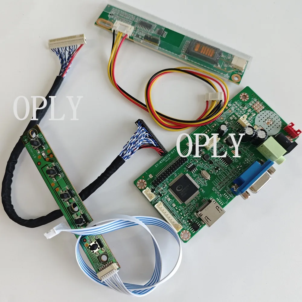 

58C Controller board HDMI-Compatible VGA kit for LTN121W1-L01 LTN121W1-L03 LTN121W1-L04 12.1" 1280X800 LCD Panel DIY Display