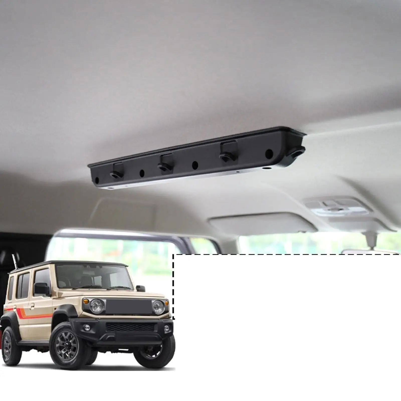 Car Seat Headrest Mount Bracket ABS Plastic Holder No Drill Install Hanger Hook for Shopping Bags