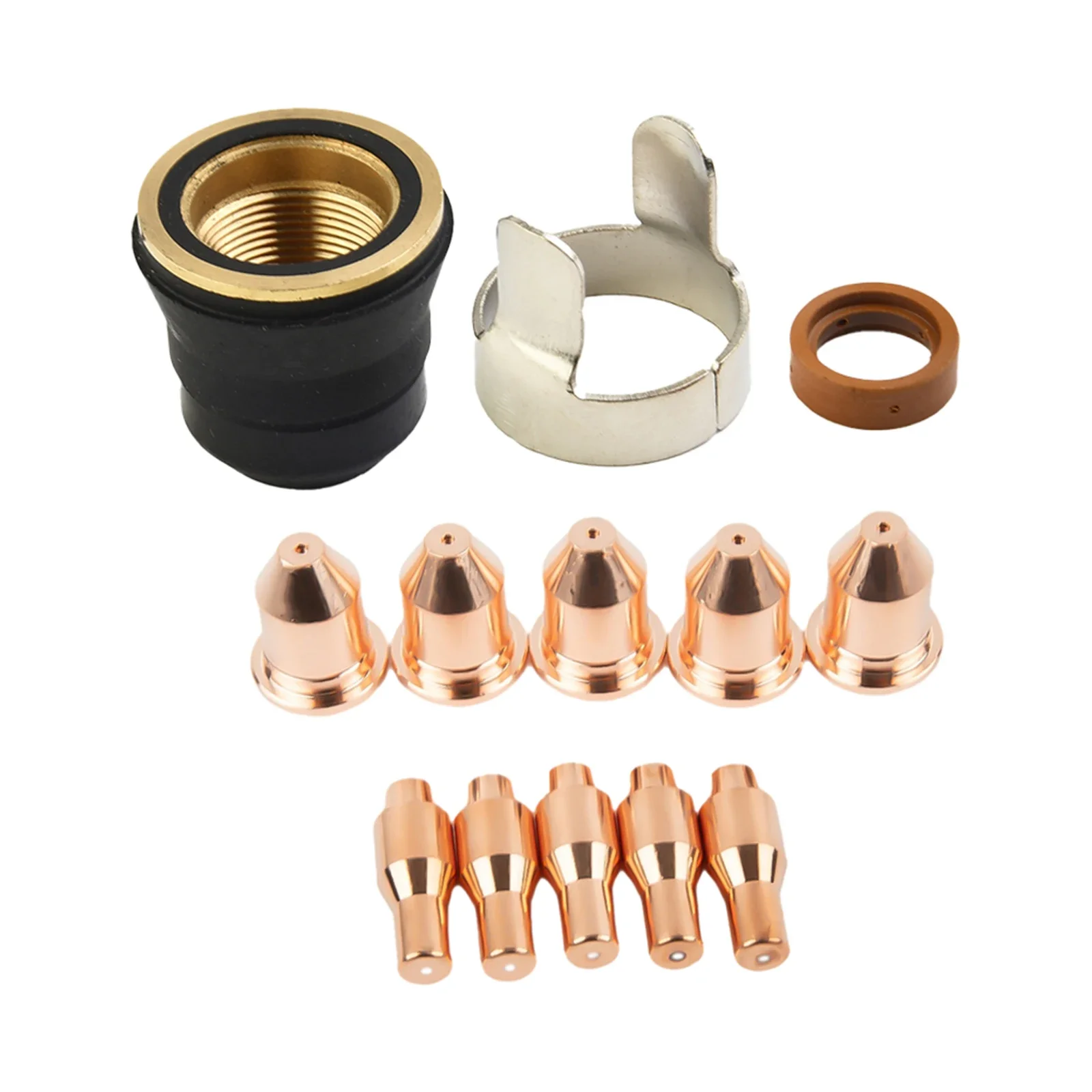

13pcs IPT-45 PT-45 Plasma Cutting Torch Nozzles Set 0.9mm For IPT-45/IPT45/Ipt 45/TI-PC45 Cutting Nozzles Set