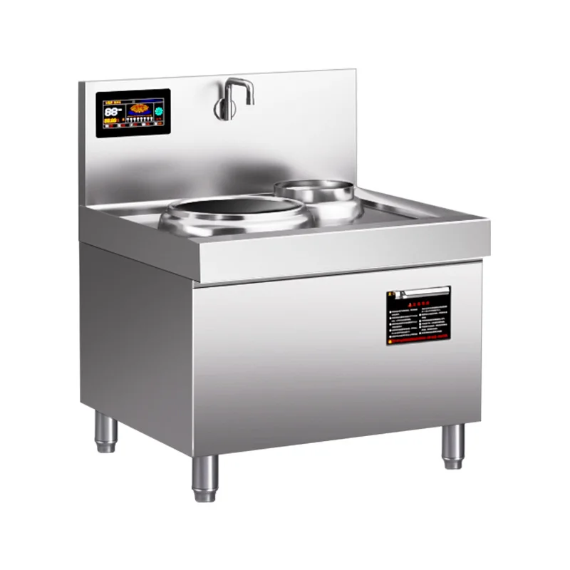 

Stir-frying stove Throwing pot stove Vertical stove Canteen Kitchen Electromagnetic Commercial high-power