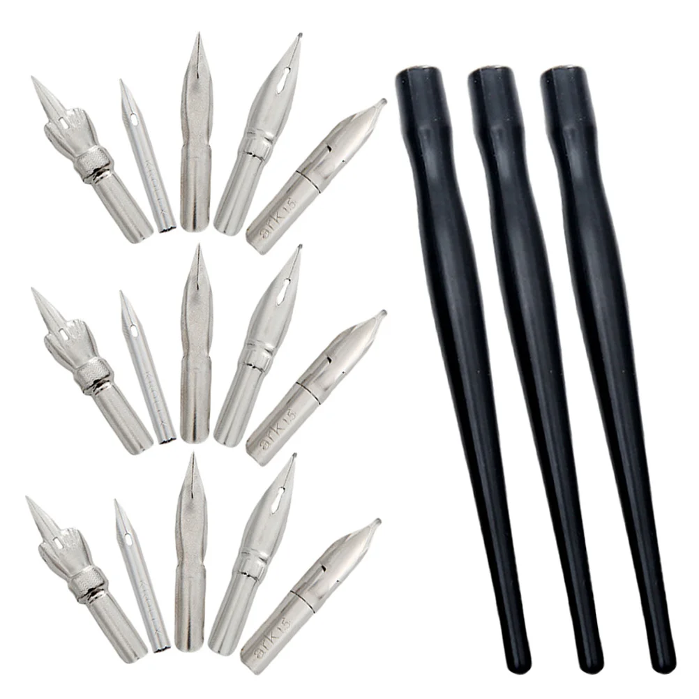 

3 комплекта акварельных маскирующих жидкостей, ручка для макания, наконечники из нержавеющей стали, художественная ручка для рисования линий, ручка для практики винтажной каллиграфии