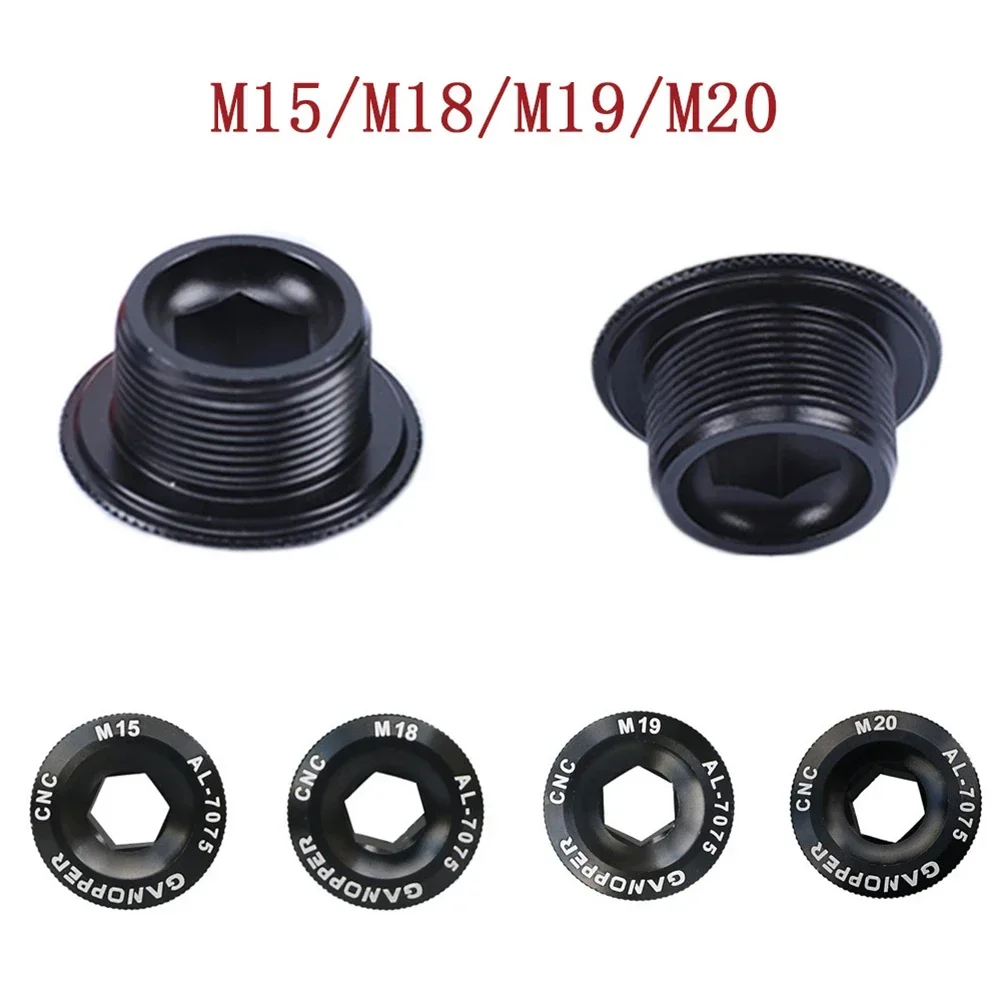 M15/M18/M19/M20 Crank Screw Crank Arm Fixing Bolt BB Central Axis Screw Crankset Nut Cover Cap For Road Mountain Bike Hot Sale