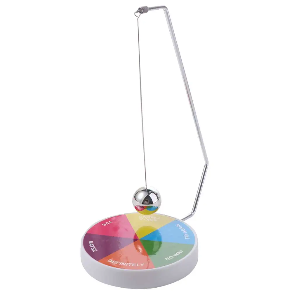 

Pendulum Selector Magnetic Decision Maker Decoration Gift Dynamic Desk Toy Lucky Decision Ball Home Decor Swing Ball