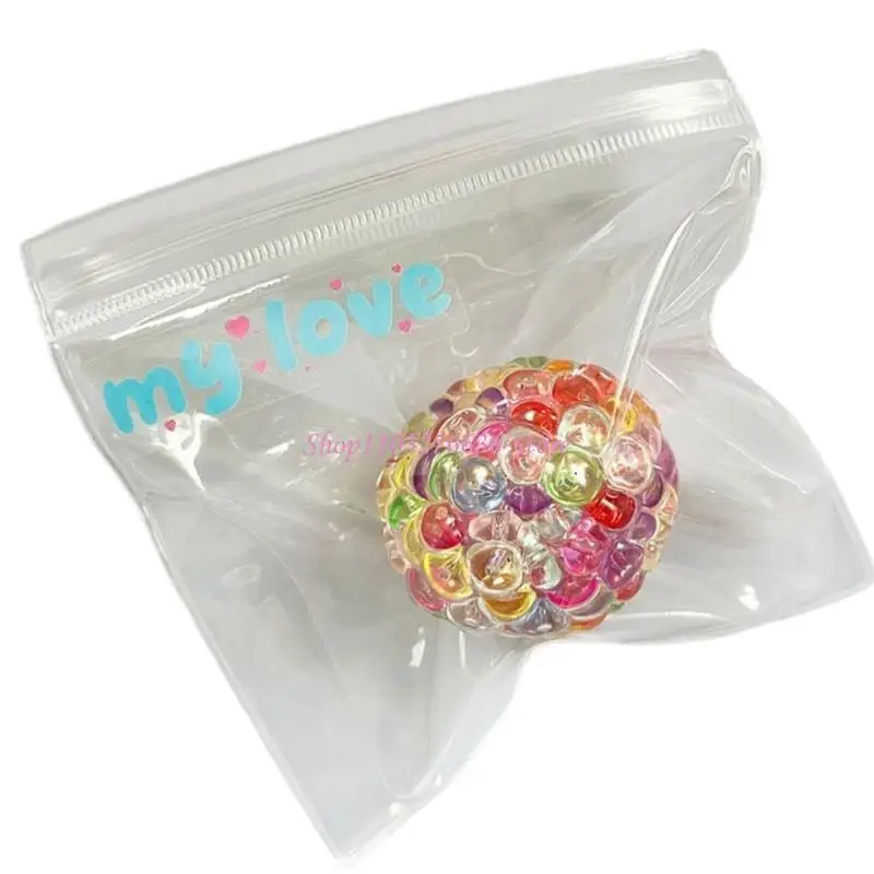R6FD Multiuse Stress Giảm đồ chơi Bong bóng Bong Ball Ball Squeeze cho du lịch và sử dụng hàng ngày