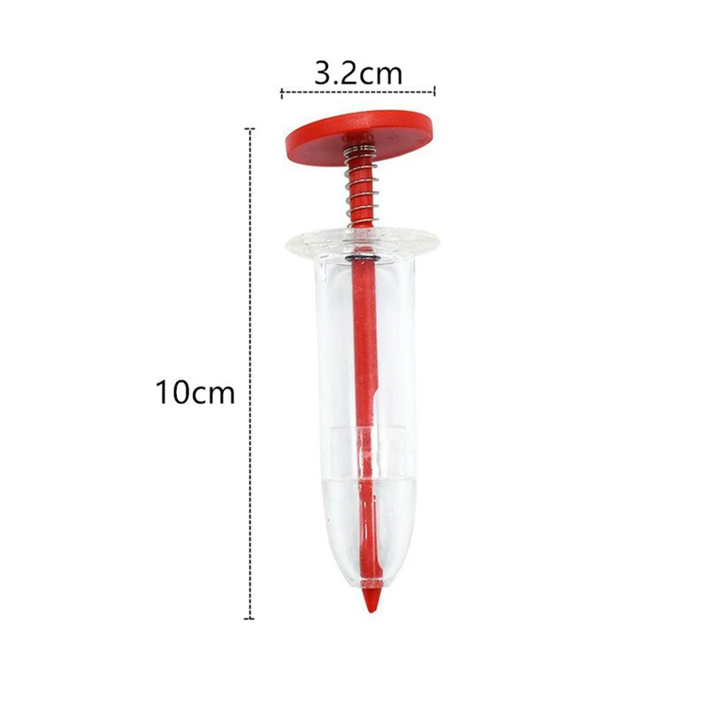 Mini Sowing Seed Dispenser Plastic Mini Hand Spreader Portable Multifunctional Red Practical for Carrot Lettuce Grass Seed