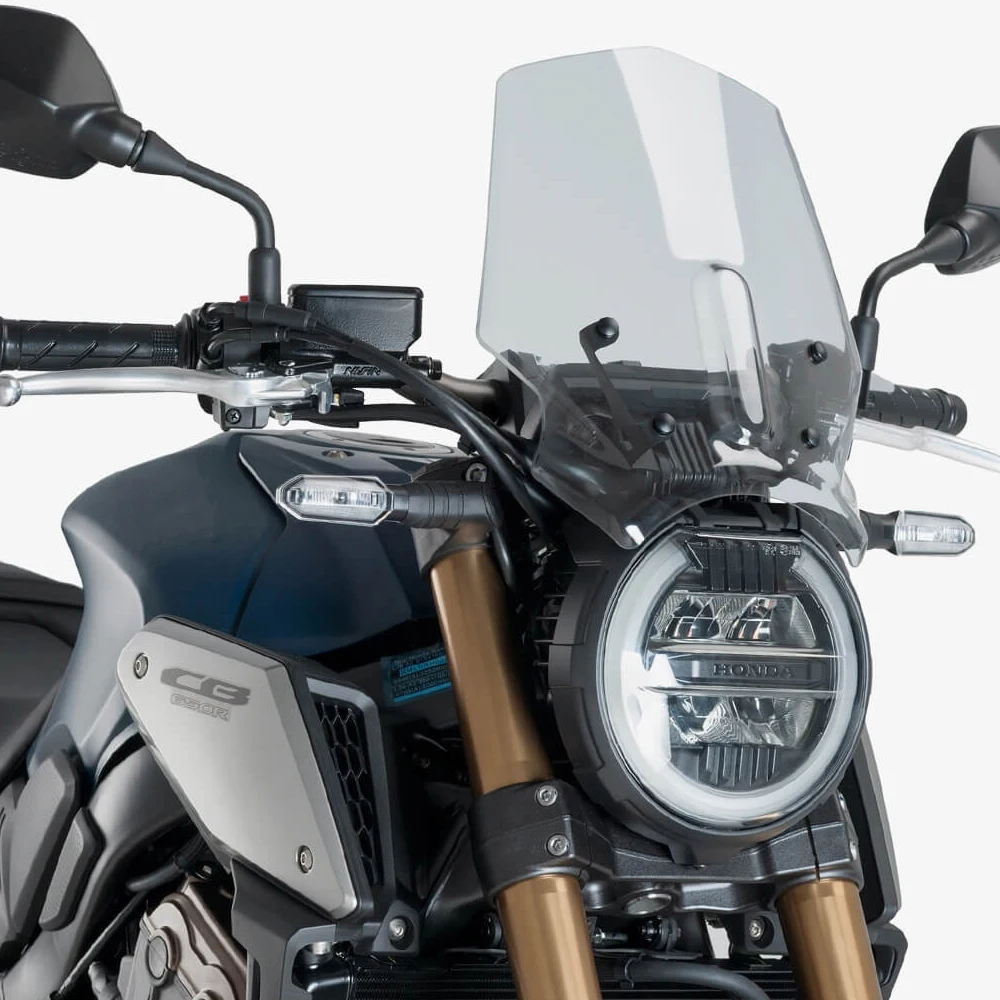 لهوندا CB650R CB650 R 650R 2019 2020 2021 2022 2023 دراجة نارية الزجاج الأمامي الرياح الجبهة تدفق الهواء الزجاج الأمامي حاجز الرياح منحرف