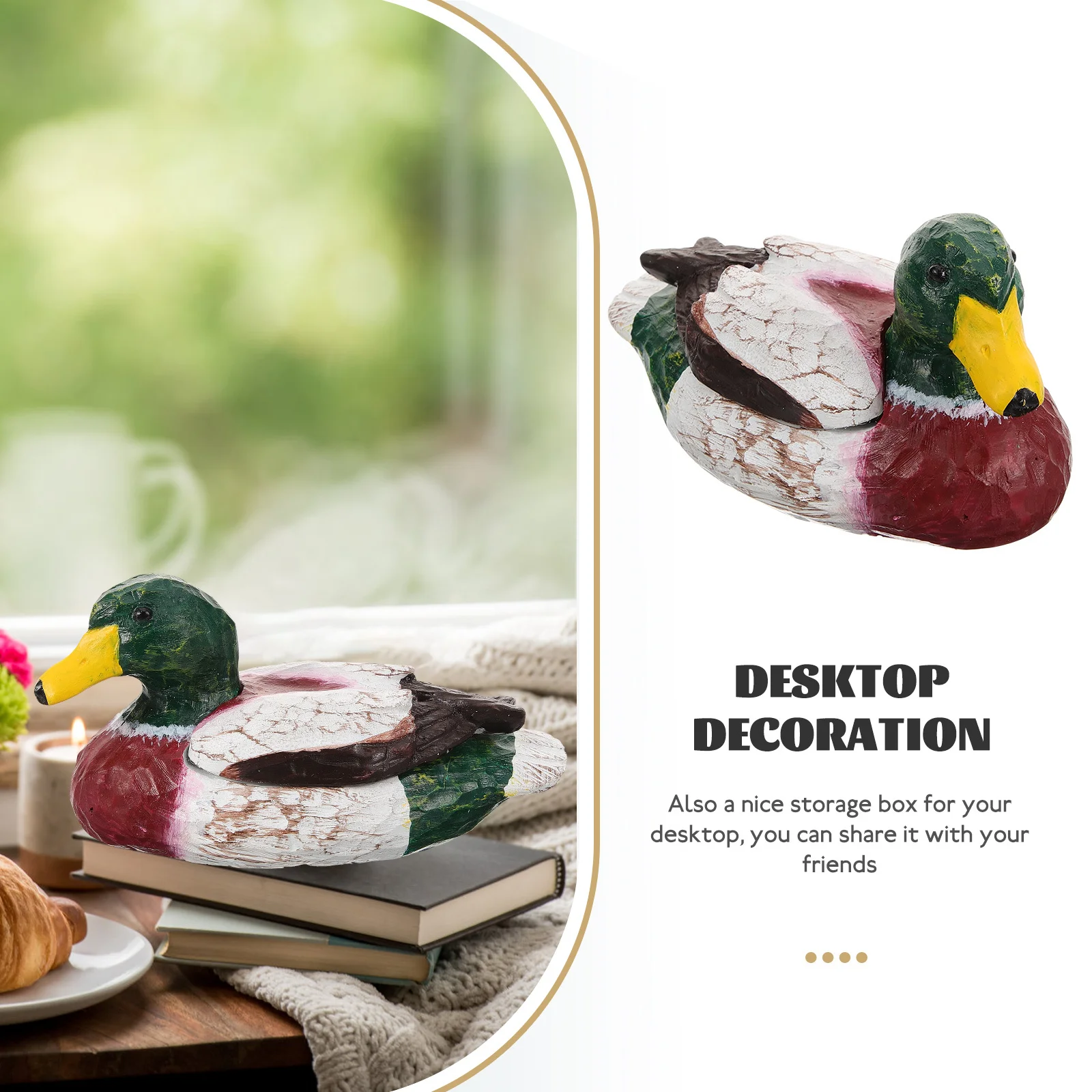 

Resin Garden Statue Key Holder Outdoor Storage Box For Yard Waterproof Animal Design Spare Keys Hider Decorative Lock Case