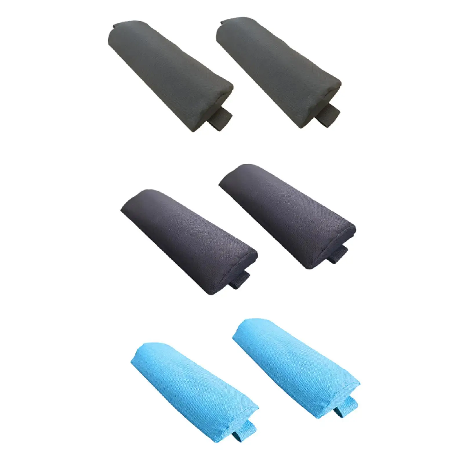 وسادتان للرأس، وسادة رأس مستلق، بديلة متعددة الأغراض، مع مرونة #2