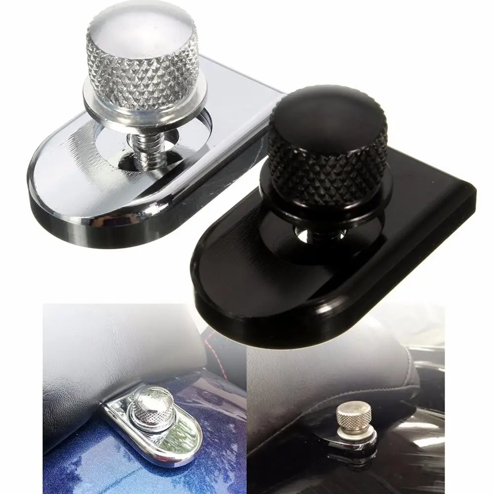 Bracingo Fit For Harley Sportster Touring Softail Dyna CVO Motorcycle Rear Seat Bolt Screw Nut Tab Knob Cover Kit Spacer Pad