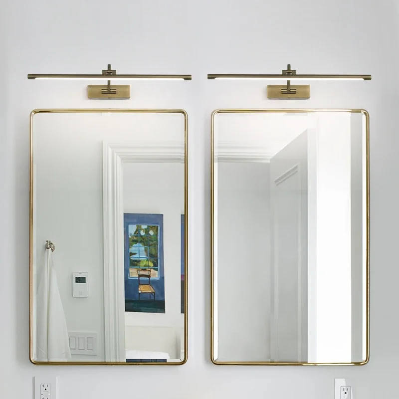 올코퍼 라이트 럭셔리 거실 벽 복도 장식 조명 디자이너 레트로 워드 롱