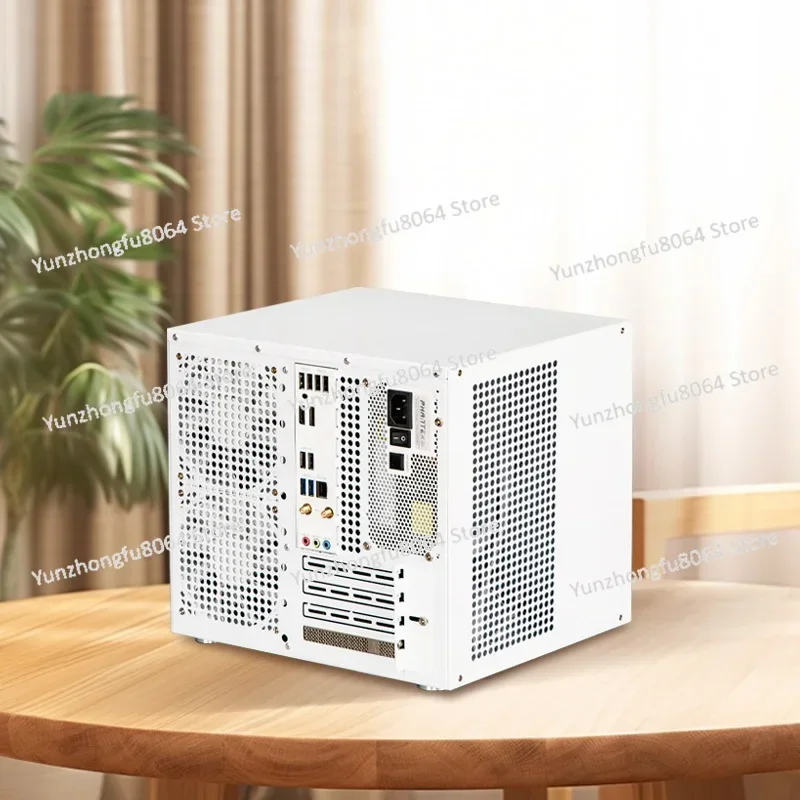 Sagittarius 8-bay NAS chassis with backboard, ATX power supply, MATX full height PCIe, Qunhui AIO storage, UNRAID