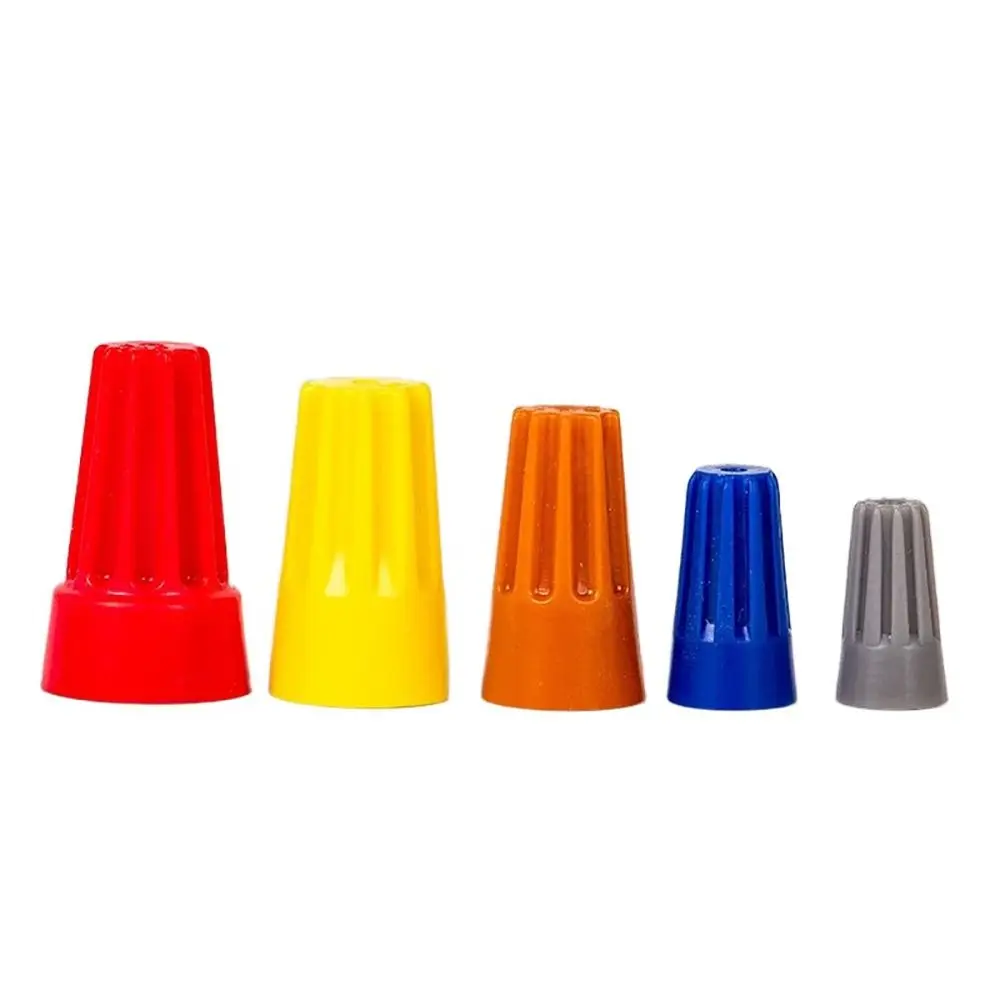 Quick Wire Connector Nut Insulated Wire Connectors Nuts Colorful Nylon Twist Caps Nuts Quick Connection Terminal Electrical