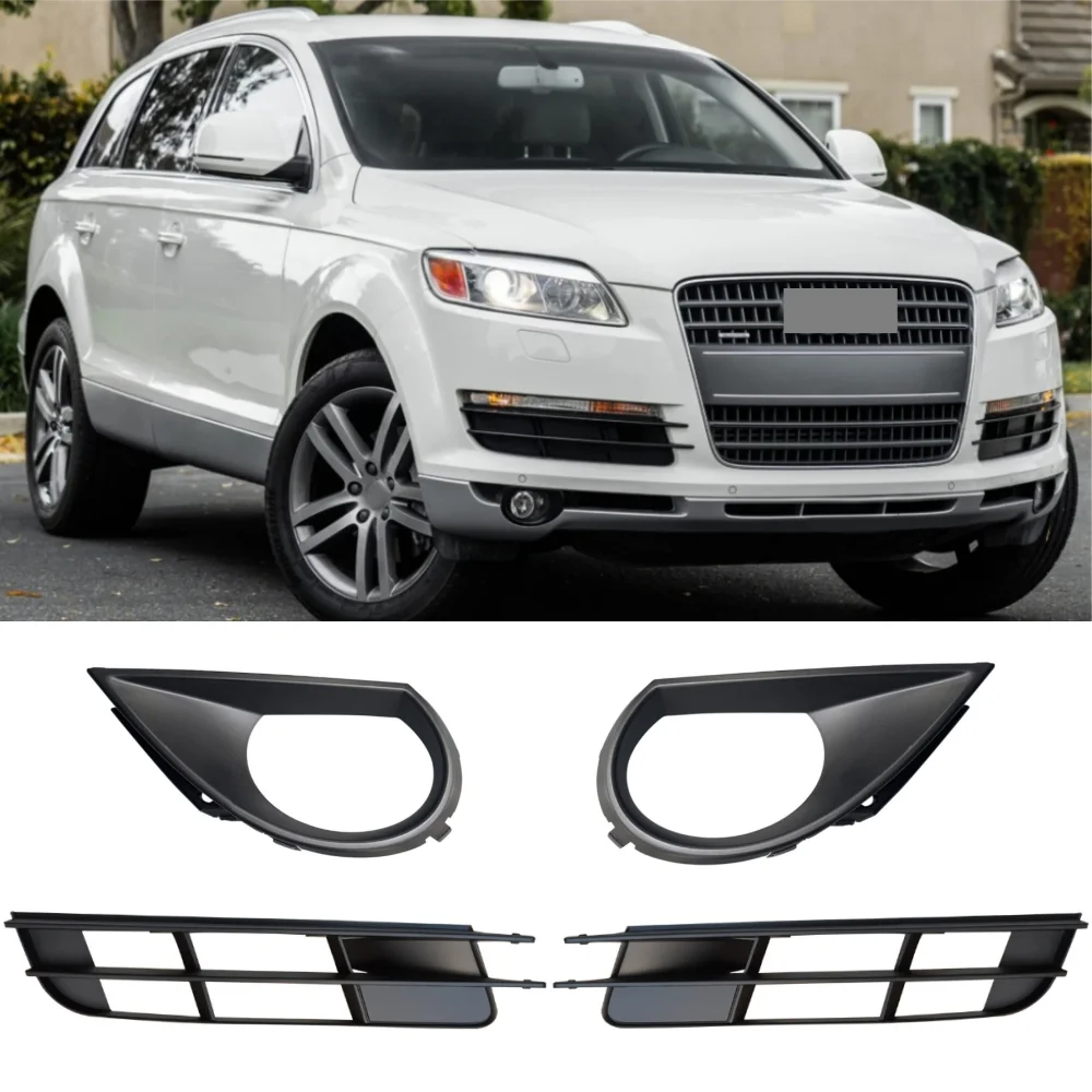 Car Accessory Fog Light Cover Lamp Frame Grille Car Accessories For Audi Q7 2007-2016