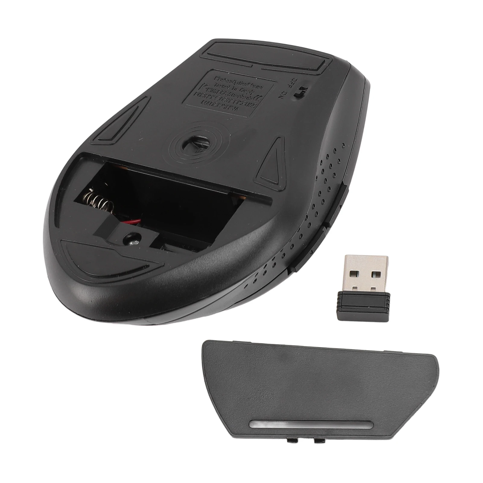 Wireless Optical Mouse 2.4G Wireless Mouse with USB Receiver High Accuracy Compact Optical Mouse for Laptop Computer Desktop PC