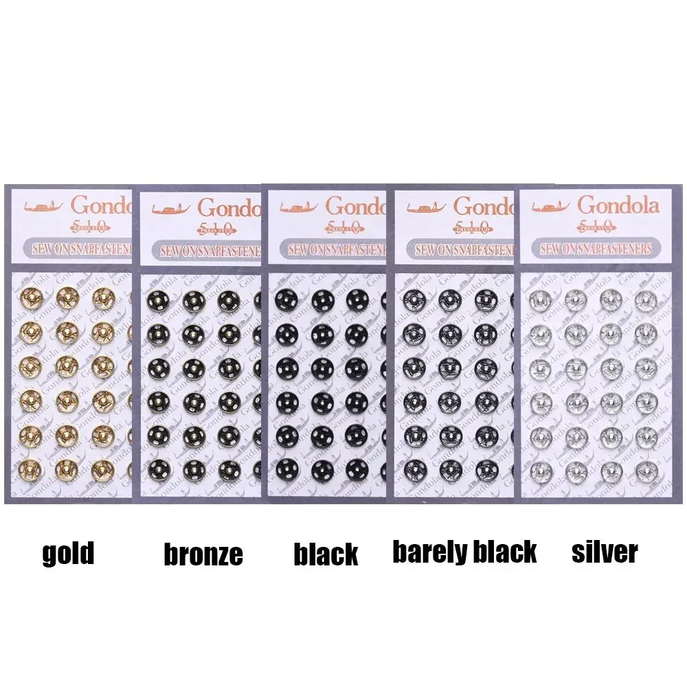 10/24 szt. 5mm metalowa klamra z Mini guzikami urocza niewidoczna odzież zatrzaskowa klamra do szycia DIY do lalek ubrania akcesoria do szycia
