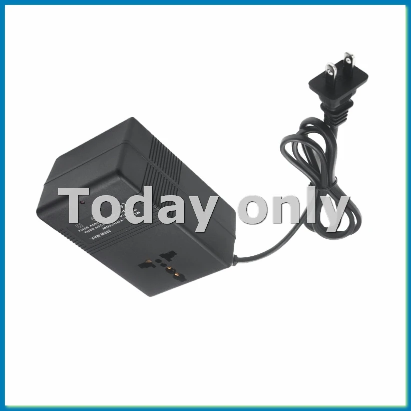 

Преобразователь напряжения 200 Вт, трансформатор 110 В до 220 В, повышающий преобразователь напряжения, дорожный адаптер, вилка стандарта США-A25R