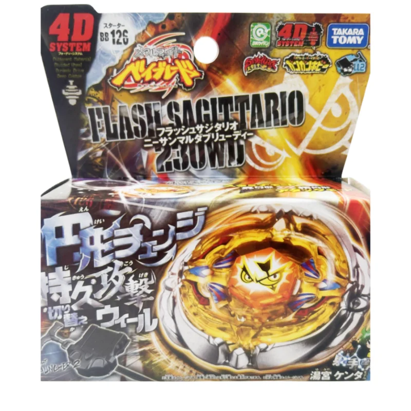 

Takara Tomy Beyblade Metal Battle Fusion Top BB126 FLASH SAGITTARIO 230WD 4D с фотозапуском