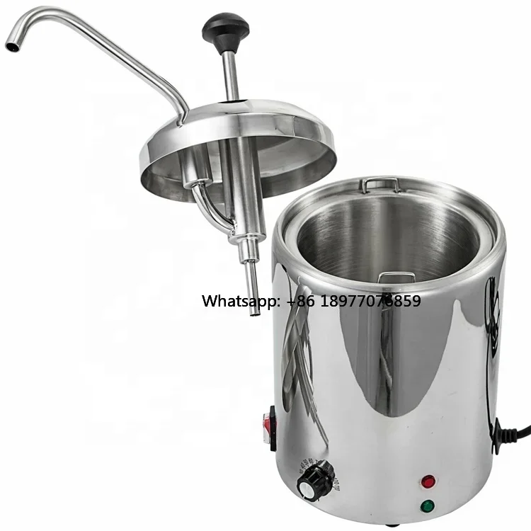 Electric Hot Chocolate Warmer Dispenser Nacho Cheese Dispenser Butter Warmer With Pump Cheese Heater Butter Heater Dispense