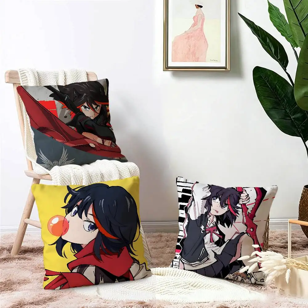 Cool Anime K-KILL La K-KILL Vintage pillow cover sofa cushion cover home room decoration children gift