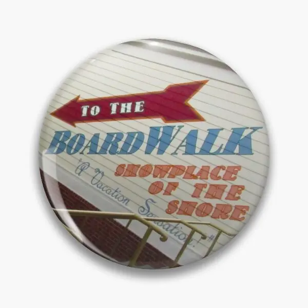 To The Boardwalk  Soft Button Pin Funny Brooch Lover Women Cartoon Metal Fashion Collar Decor Badge Gift Creative Jewelry