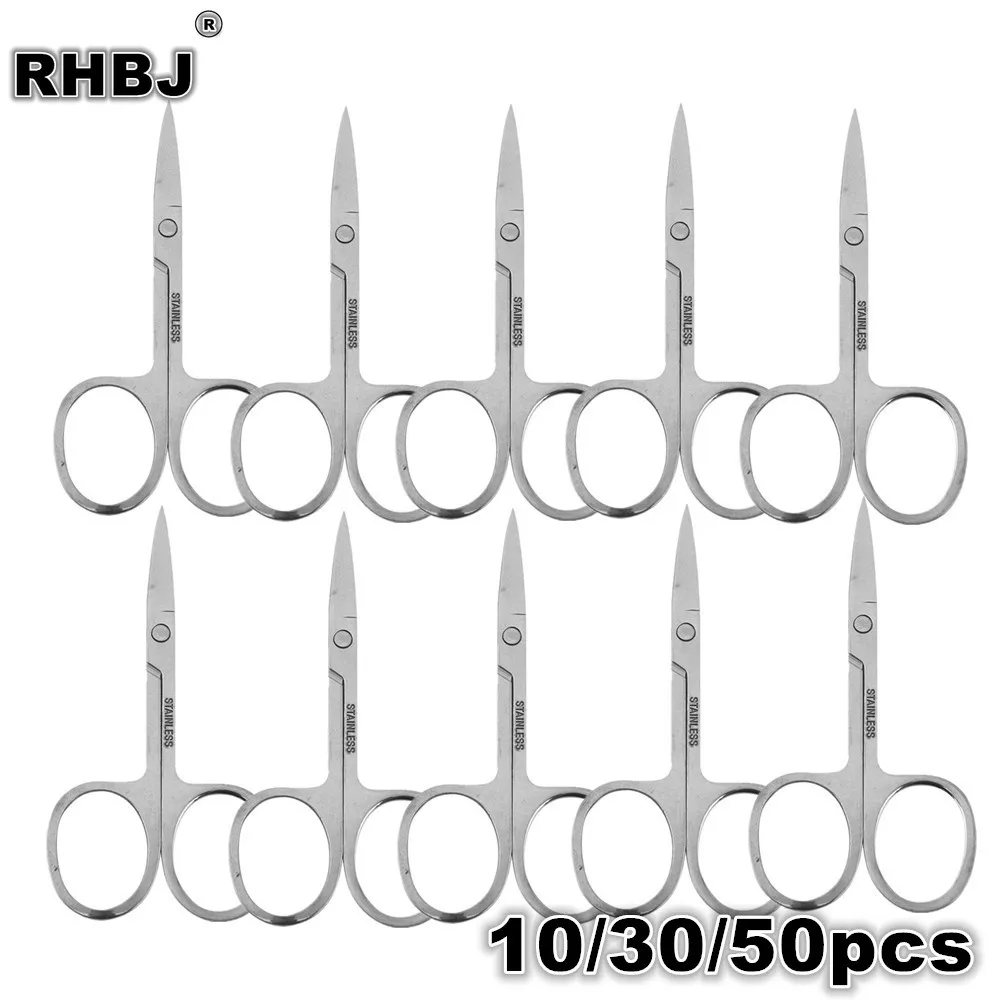 

50/30/10pcs Professional Cuticle Scissors for Manicure Small Stainless Steel Dead Skin Remover Nail Art Cuticle Cutter Tool