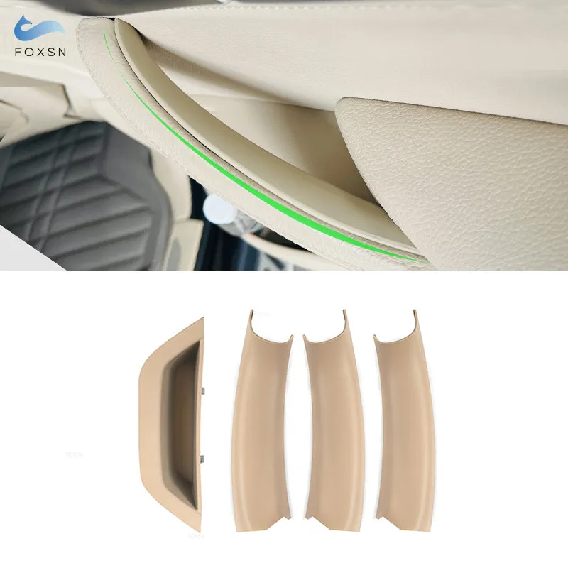 Car Interior Door Panel Handle Pull Trim Protective Cover For BMW X3 X4 F25 F26 2010 2011 2012 2013 2014 2015 2016