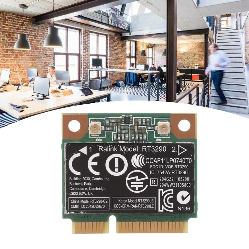 

150Mbps Half Mini PCI-e WIFI Wlan + Bluetooth-compatible Card for CQ58