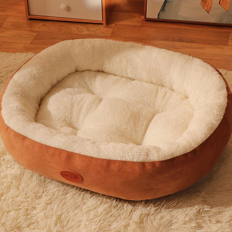 

Pet Dog Cat Bed Mat Large Dog Sofa Bed Warm Pet Nest Kennel For Small Medium Large Dogs Puppy Kitten Plus Size Sleeping Mattres