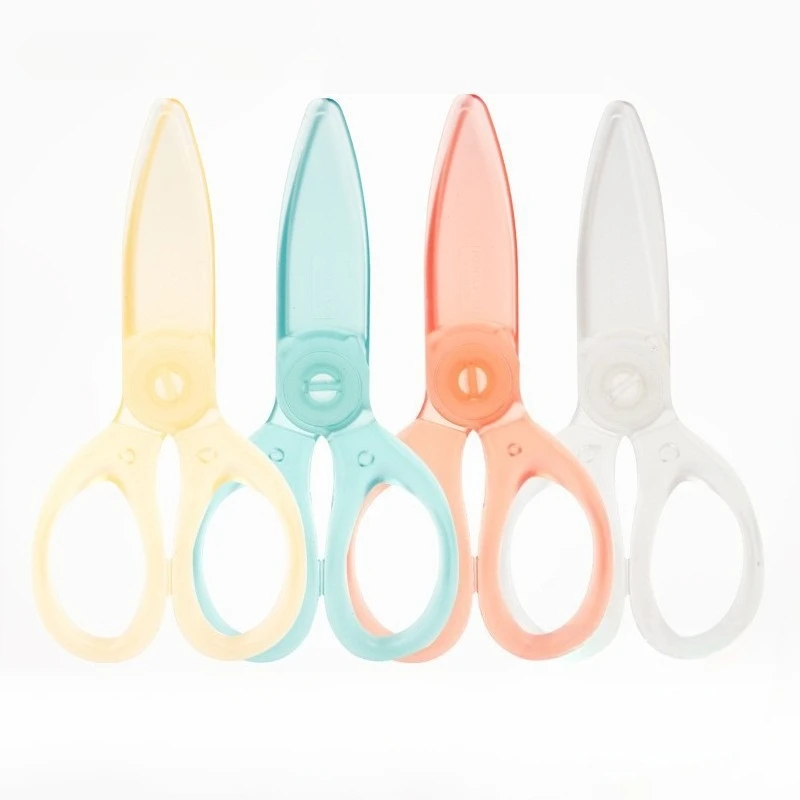 مقص سلامة للأطفال مقص بلاستيكي للوازم الفنية المدرسية #1