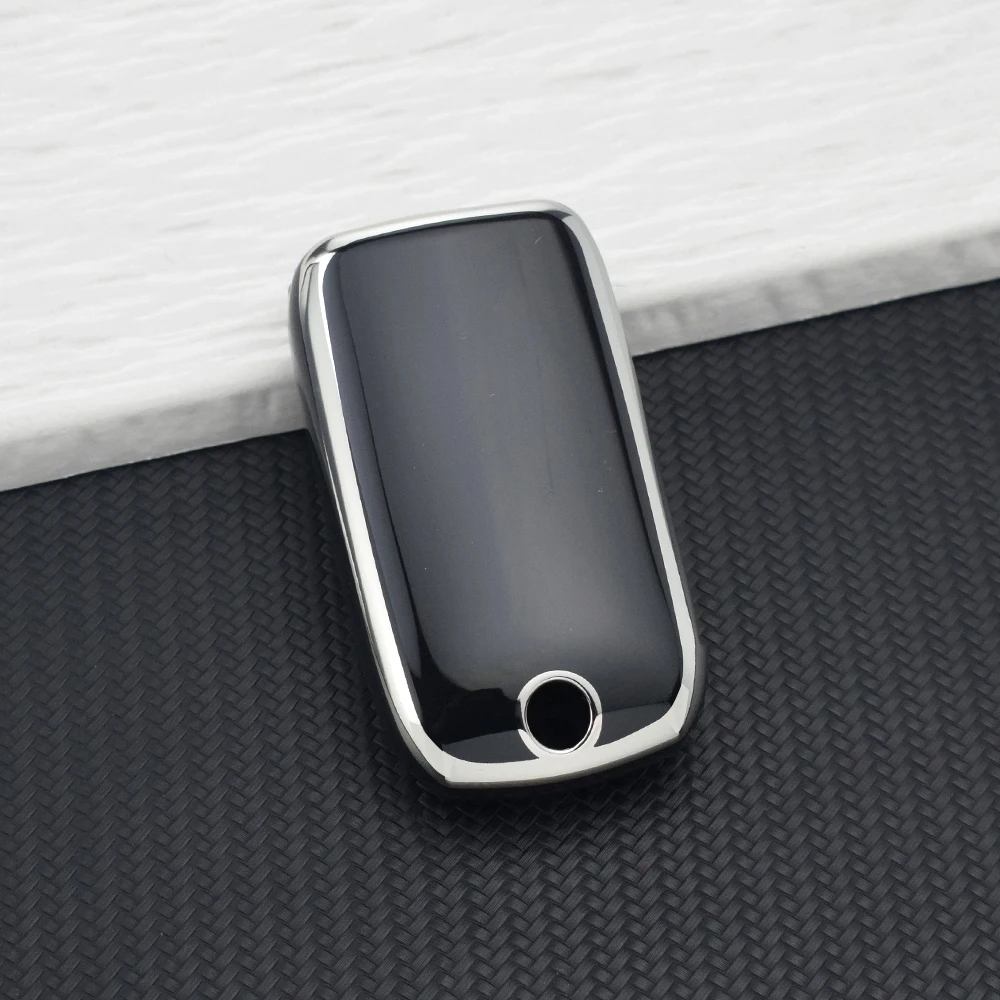 Premium Soft TPU Flip Remote Key Fob Cover Protective Shell for MG ZS MG6 MG5 GT MG3 GS MG7 350 360 750 Roewe RX5 Car Accessory